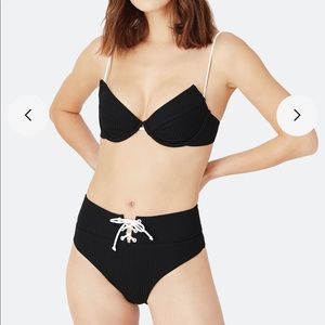 Onia Ribbed Bikini S/M